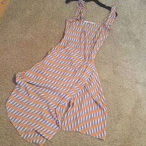 Lightweight wrap tie sundress